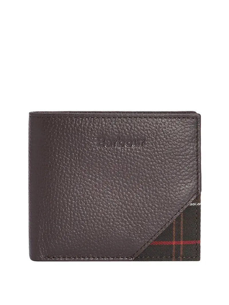 portafoglio barbour tarbert da uomo - marrone
