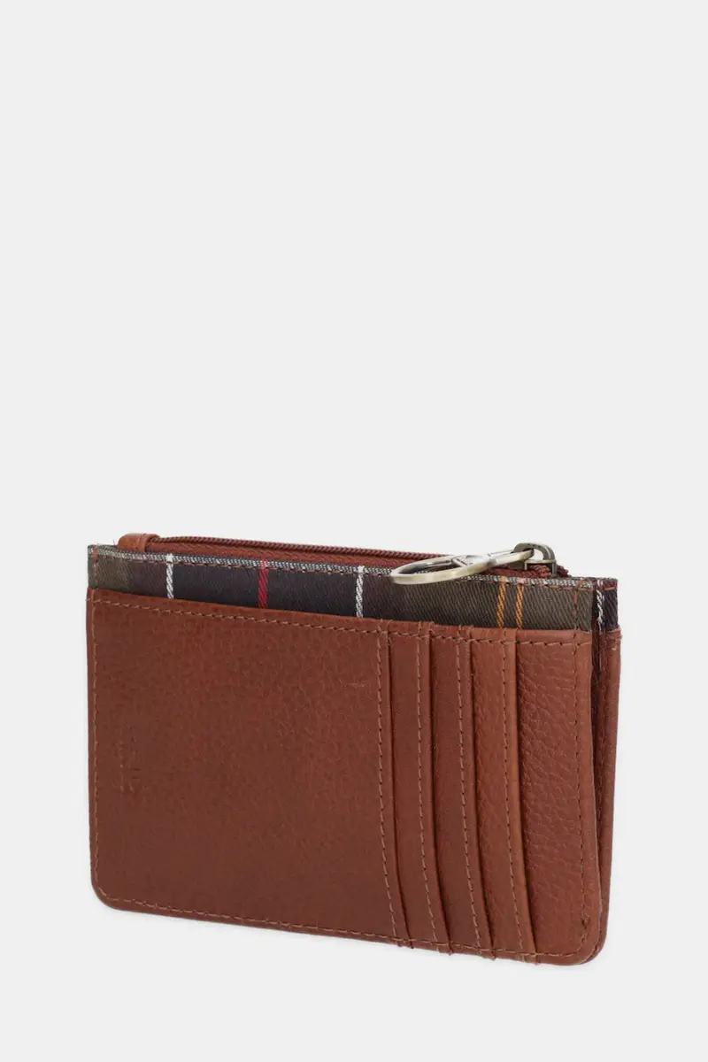 portafoglio in pelle donna colore marrone LLG0035 miniatura 2