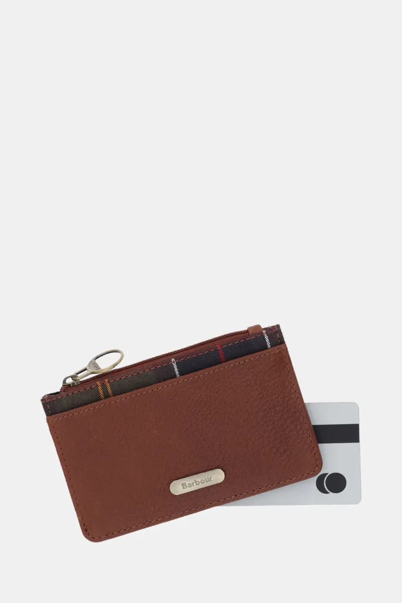 portafoglio in pelle donna colore marrone LLG0035 miniatura 3