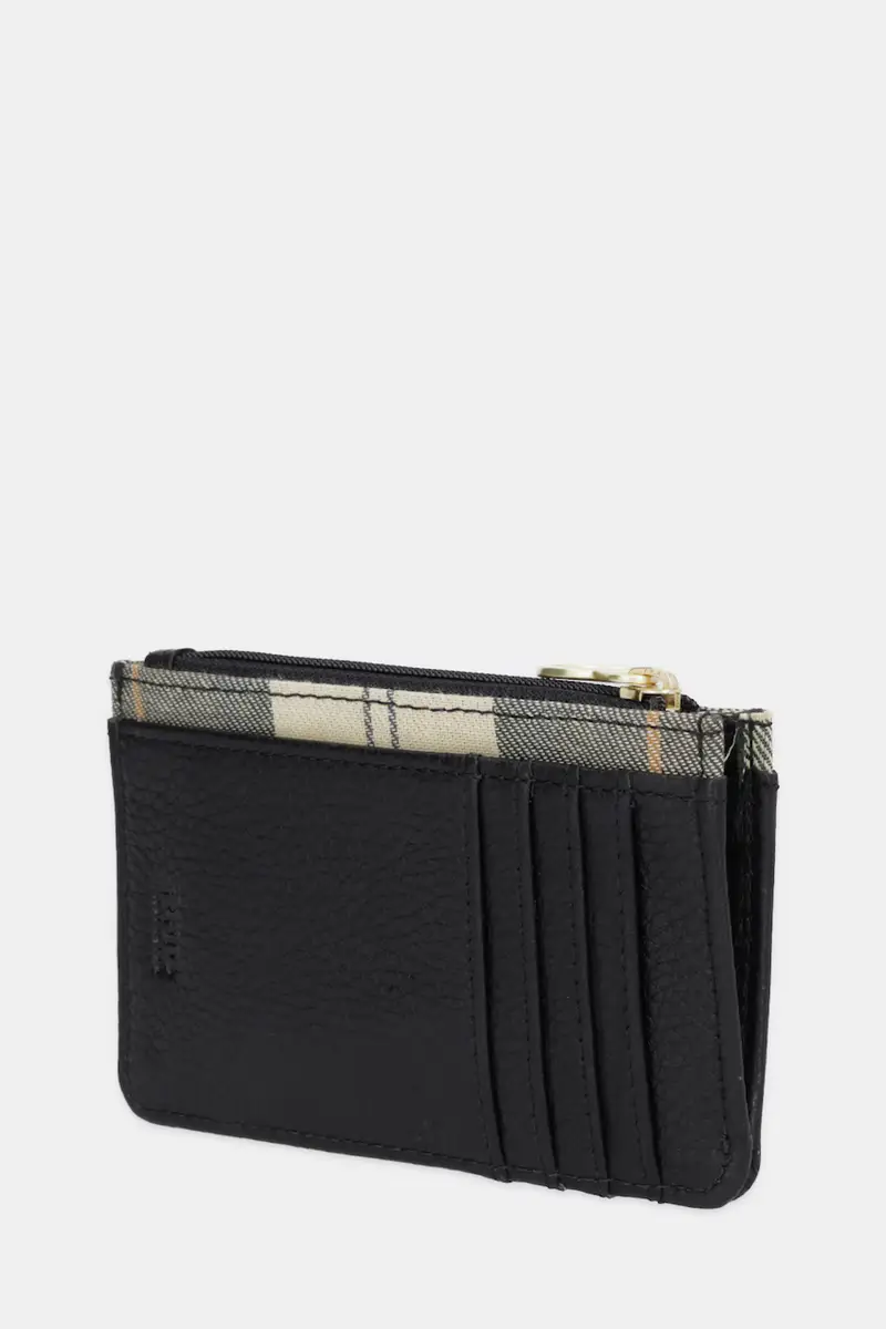 portafoglio in pelle donna colore nero LLG0035 miniatura 2