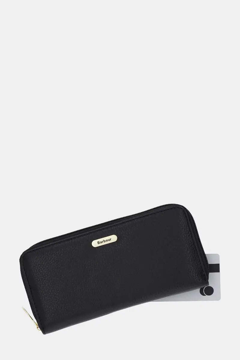 portafoglio in pelle donna colore nero LLG0038 miniatura 4