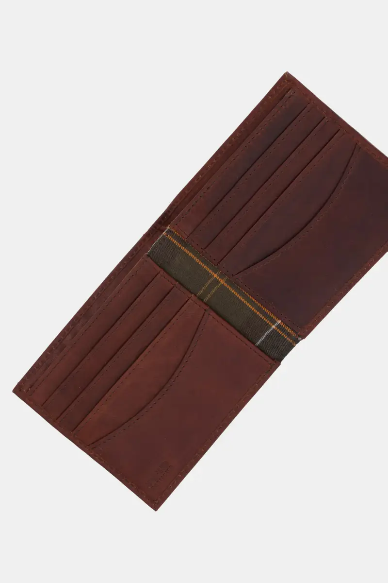 portafoglio in pelle uomo colore marrone MLG0074 miniatura 3