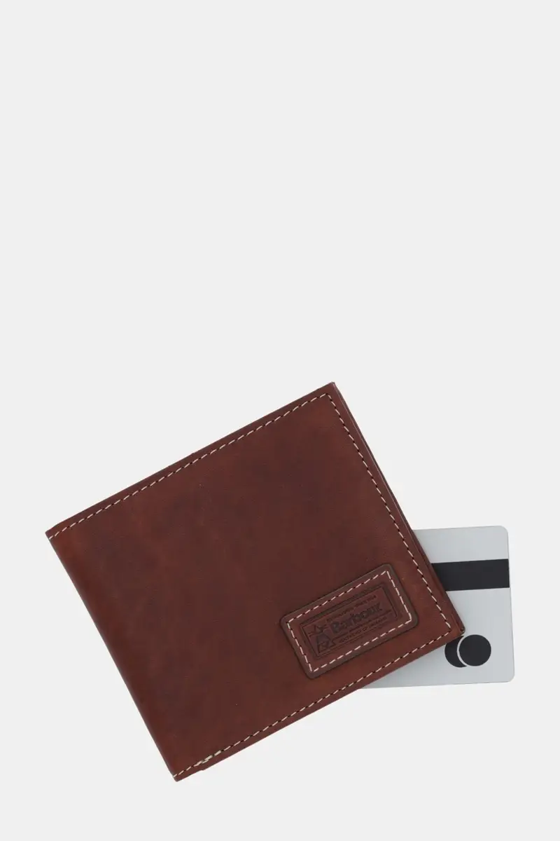 portafoglio in pelle uomo colore marrone MLG0074 miniatura 4