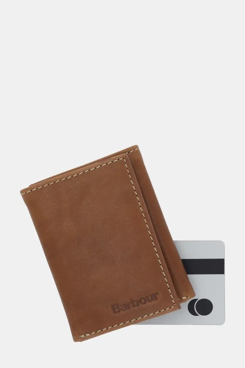 portafoglio in pelle uomo colore marrone MLG0076 miniatura 4