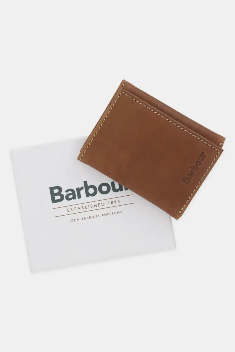 portafoglio in pelle uomo colore marrone MLG0076 miniatura 5