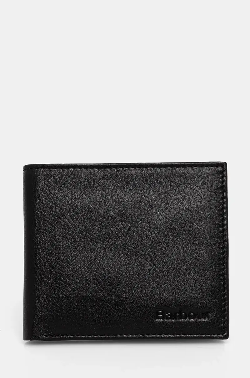 portafoglio in pelle uomo colore nero