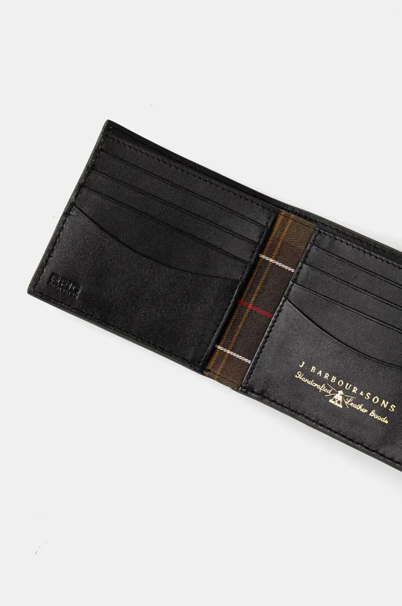 portafoglio in pelle uomo colore nero MLG0021 miniatura 3