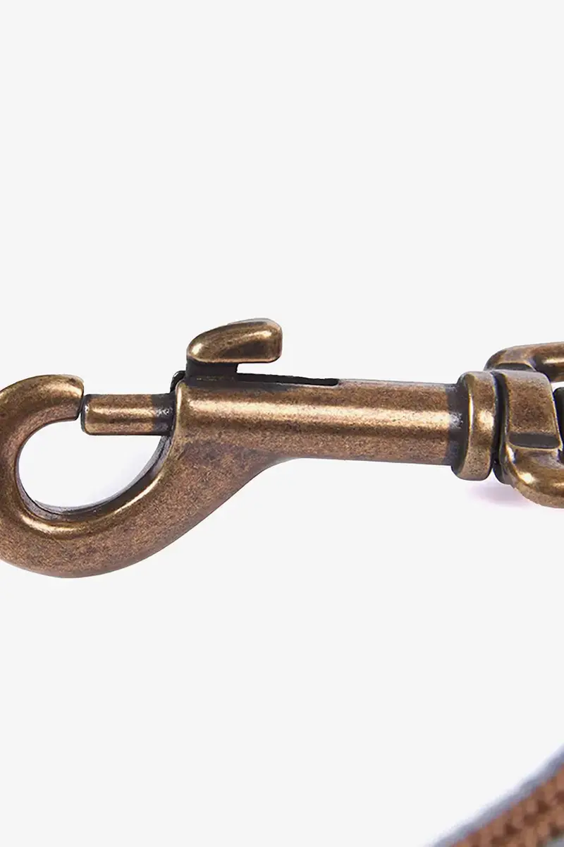 quinzaglio Reflective Tartan Dog 100 cm colore verde miniatura 5