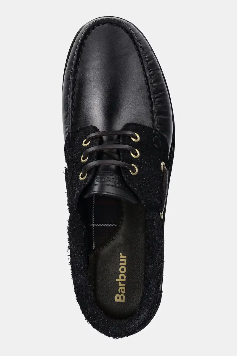 scarpe in pelle Deck uomo colore nero MFO0795BK51 miniatura 4