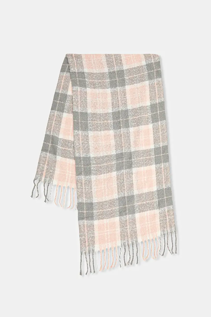 sciarpa e capello colore grigio LGS0077 miniatura 3