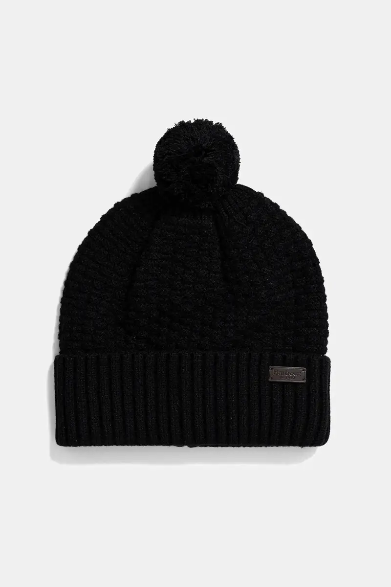 sciarpa e capello colore nero MGS0097 miniatura 2