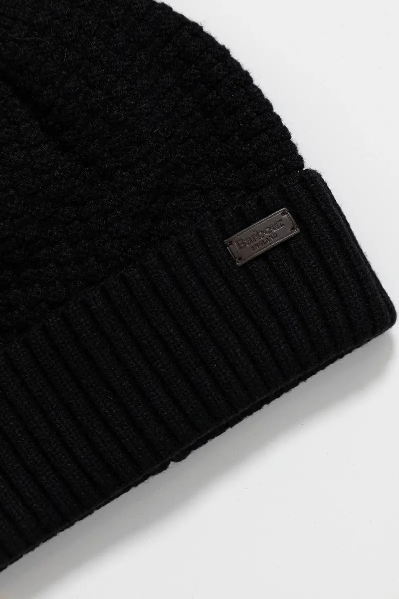 sciarpa e capello colore nero MGS0097 miniatura 4