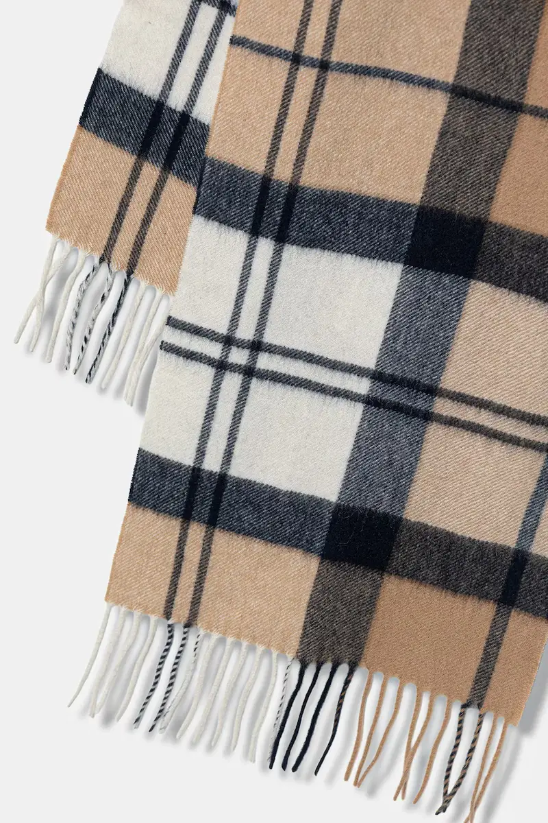 sciarpa in cashemire Beige miniatura 2