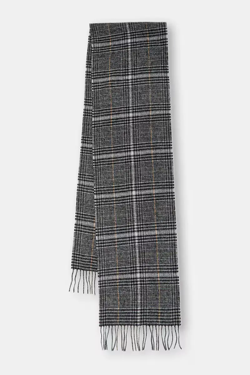 sciarpa in lana colore grigio USC0400