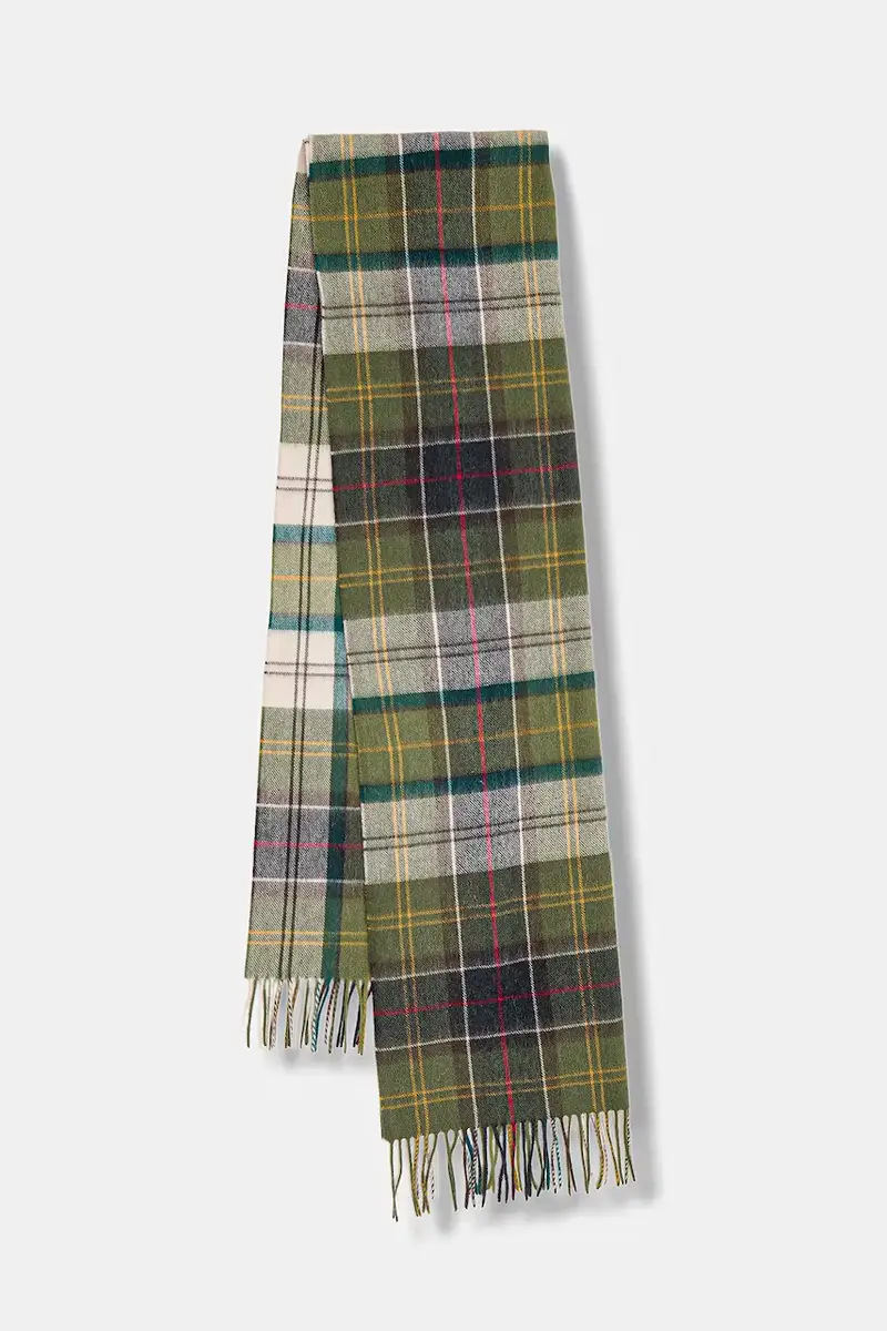 sciarpa in lana donna colore verde LSC0477