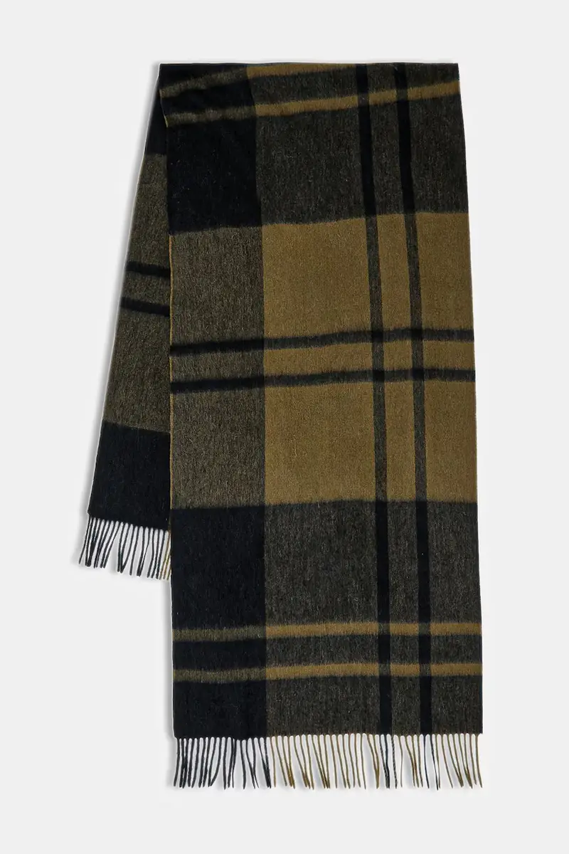 sciarpa in lana donna colore verde LSC0483