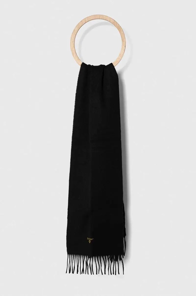 sciarpa in lana Nero