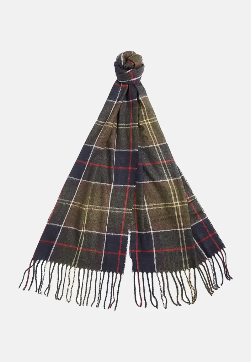 Set regalo con berretto Swinton e sciarpa Galingale verde per uomo e donna miniatura 2