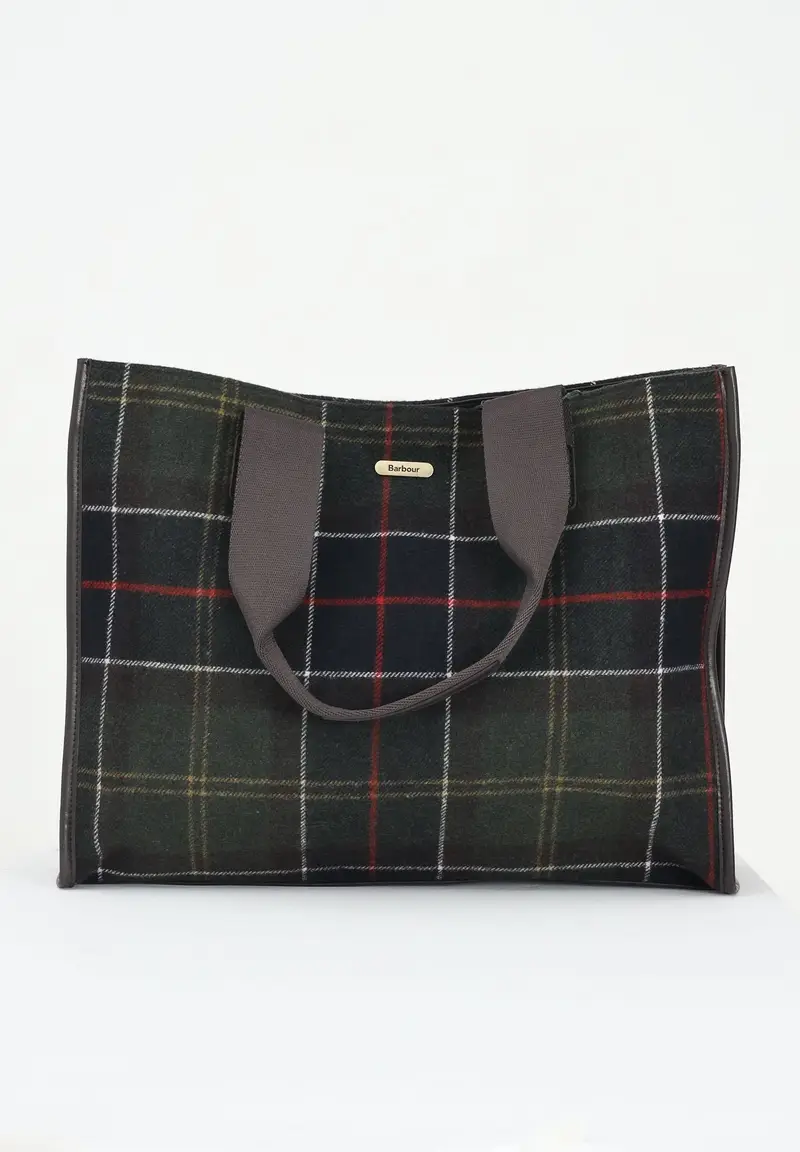 Shopper Turnberry in tartan da donna