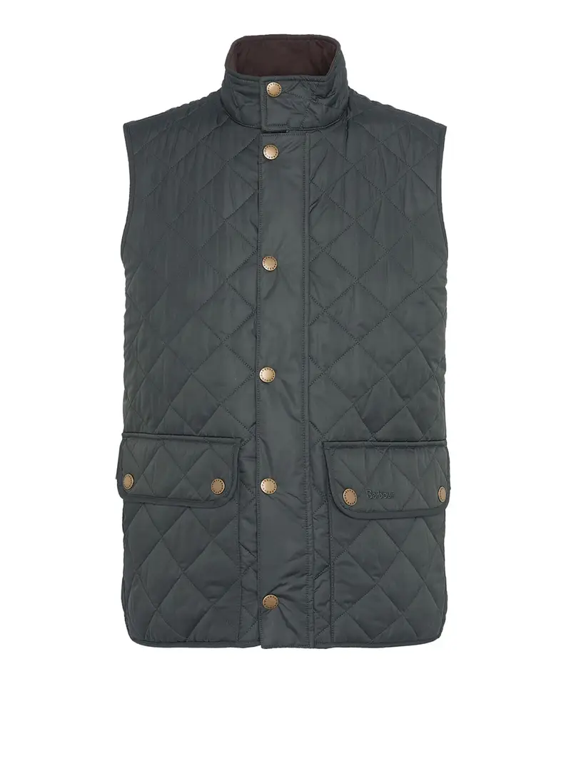 smanicato barbour new lowerdale da uomo - verde