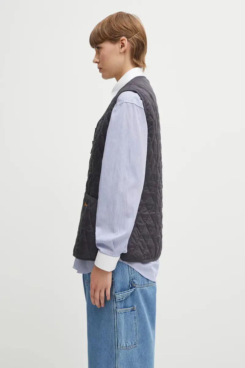 smanicato donna colore blu navy miniatura 2