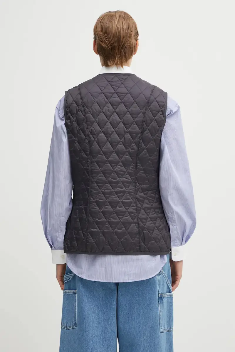 smanicato donna colore blu navy miniatura 3