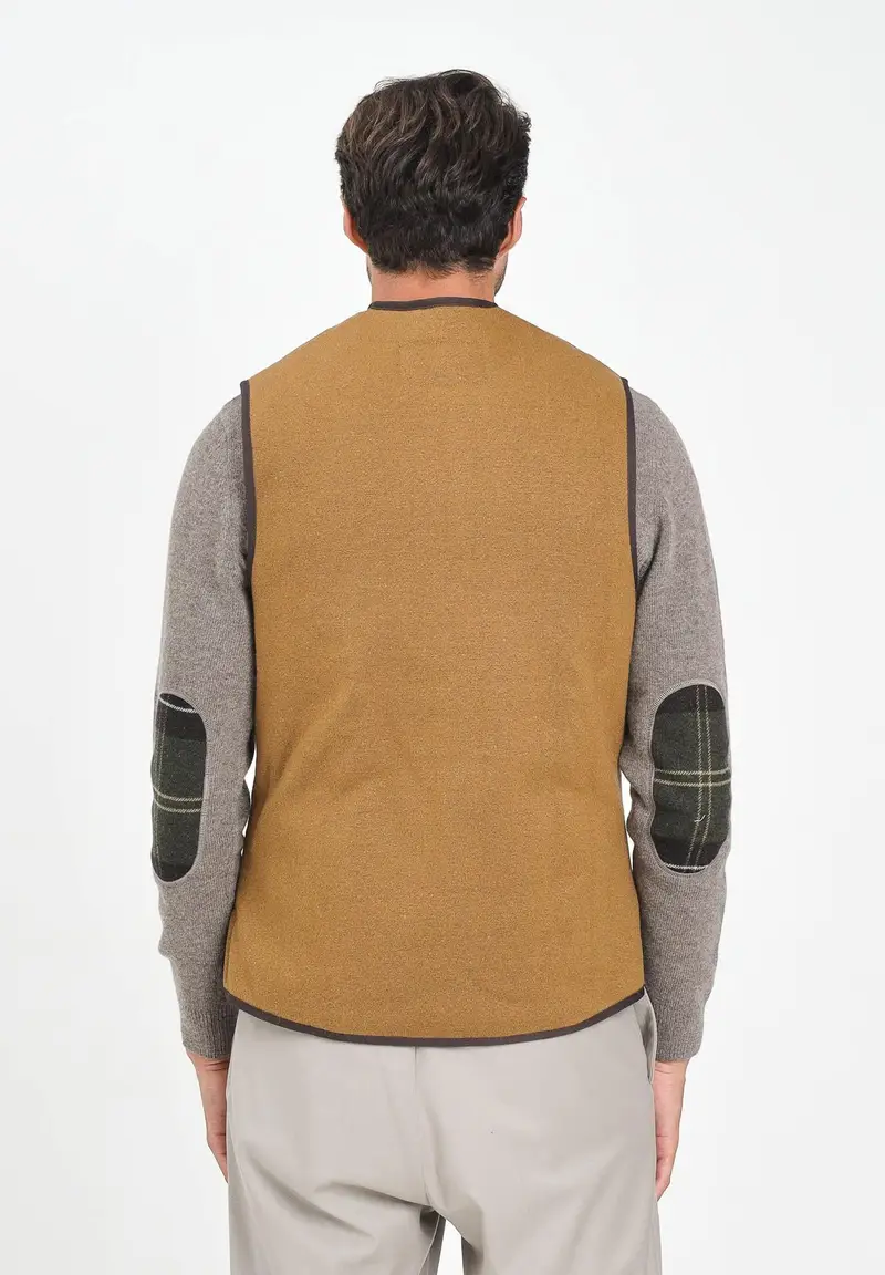 BARBOUR Smanicato marrone da uomo progettato per essere inserito all'interno delle giacche Bedale miniatura 2