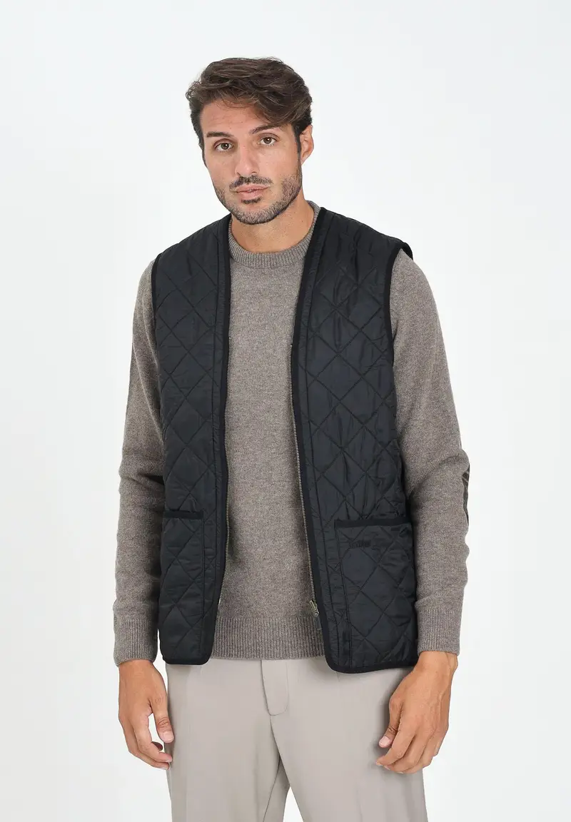 Smanicato Polarquilt nero da uomo da abbinare alla giacca Ashby miniatura 2