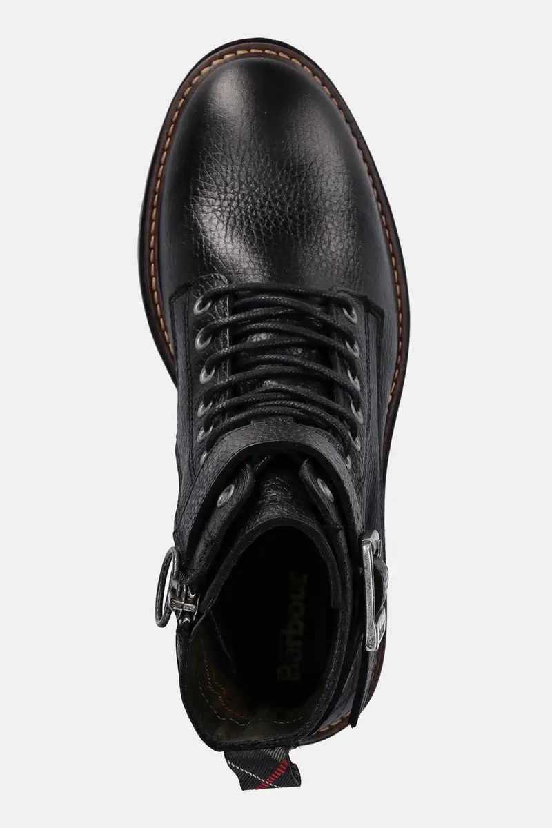 stivaletti alla caviglia in pelle Heidi donna colore nero LFO0637BK51 miniatura 4