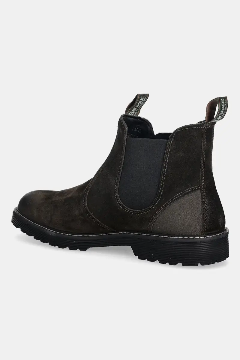 Barbour Stivaletti Chelsea Uomo Marrone 3772366 miniatura 3