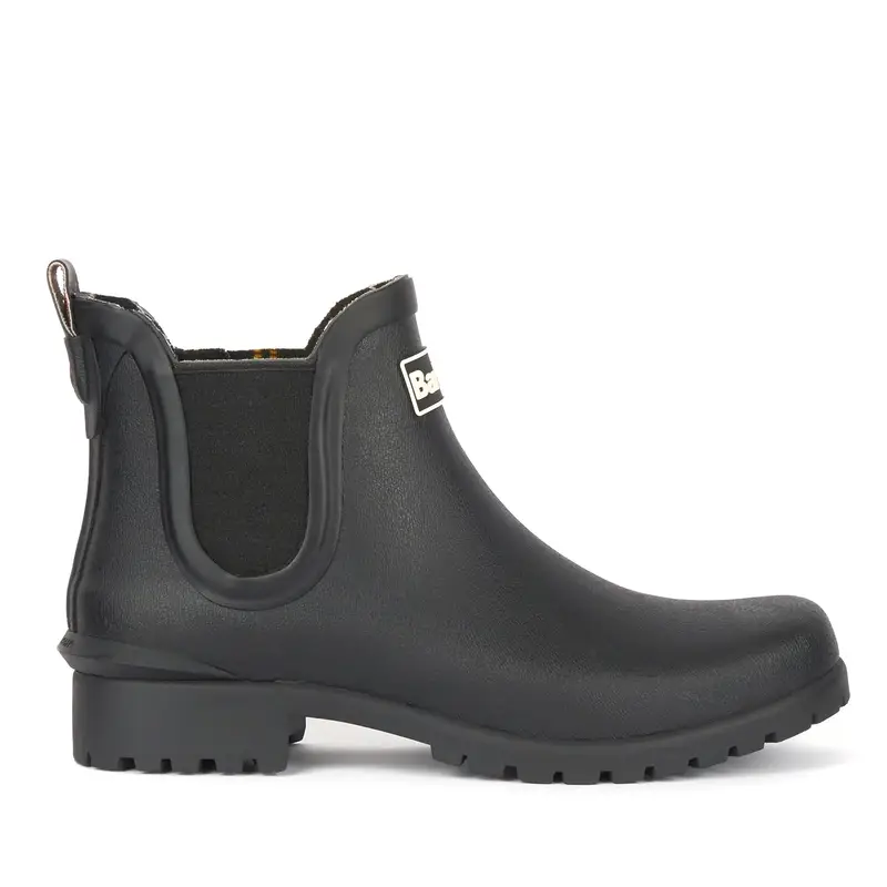 BARBOUR Stivaletto Wellington Wilton Nero Size EU 39