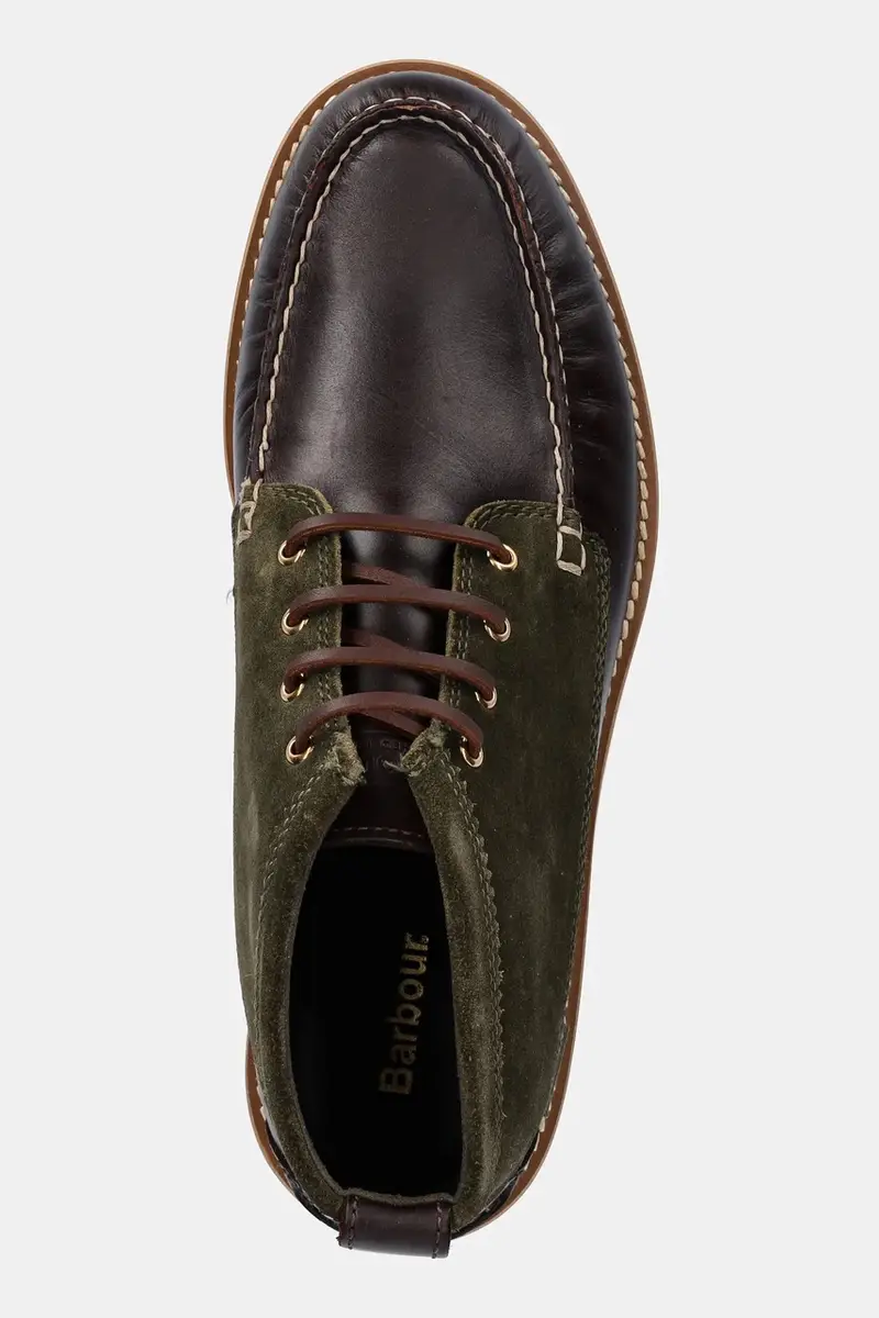 stivali alti in pelle Hadston colore marrone MFO0822OL32 miniatura 4