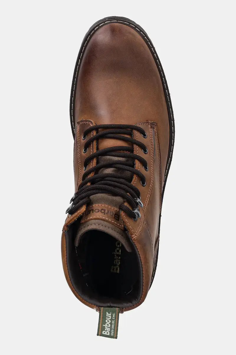 stivali alti in pelle Harrison colore marrone MFO0816BR78 miniatura 4