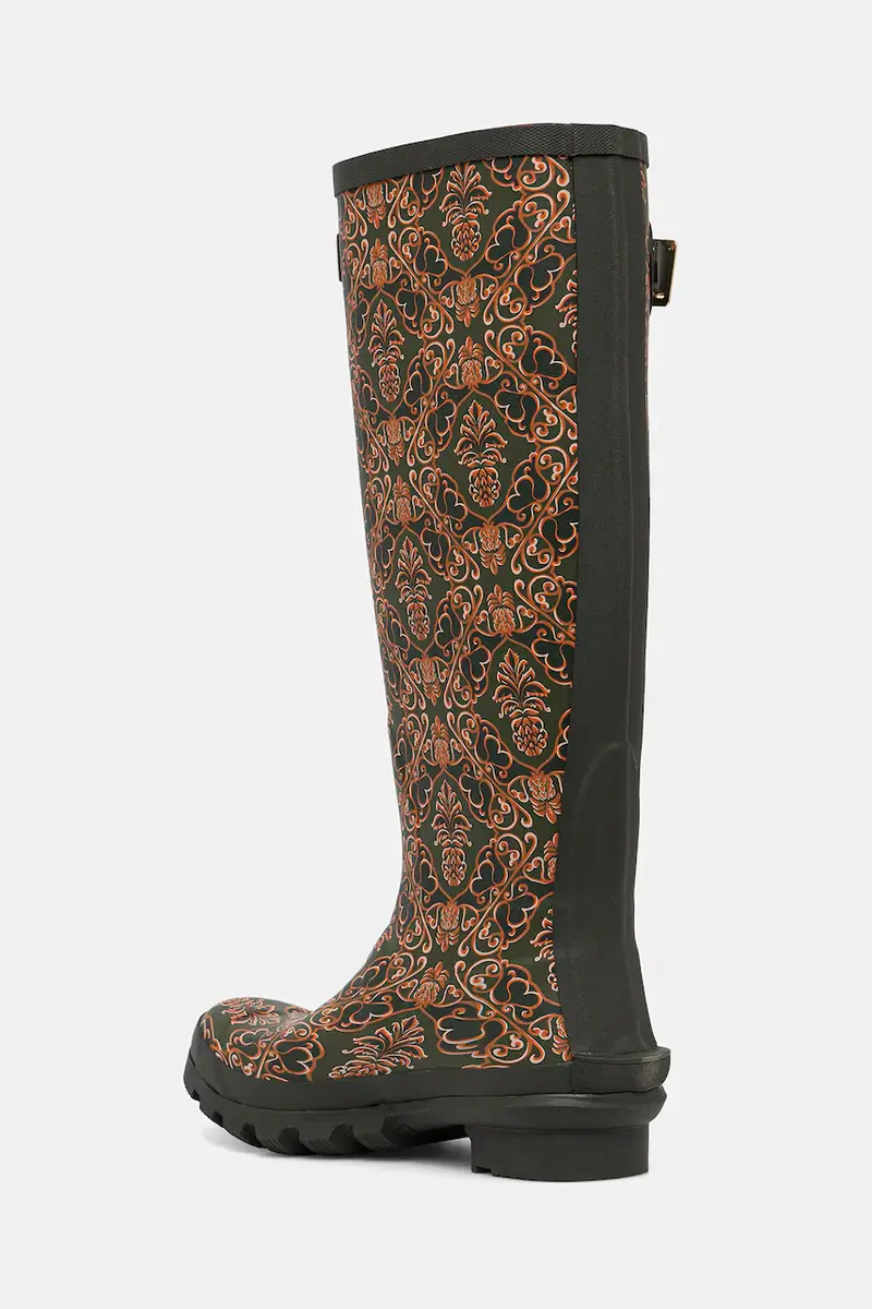 stivali di gomma Barbour x Farm Rio Cami Wellington donna colore verde LRF0124MI13 miniatura 3