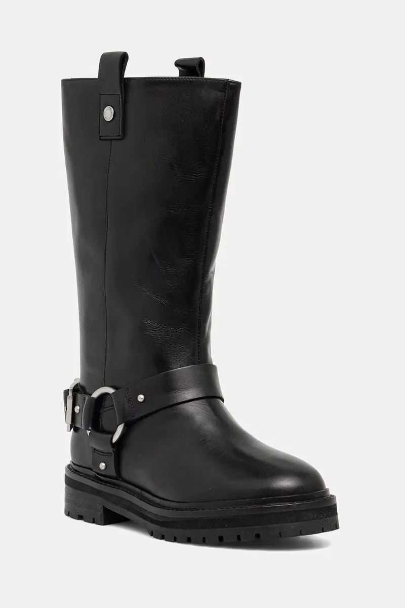 stivali in pelle Freya donna colore nero LFO0779BK91 miniatura 2