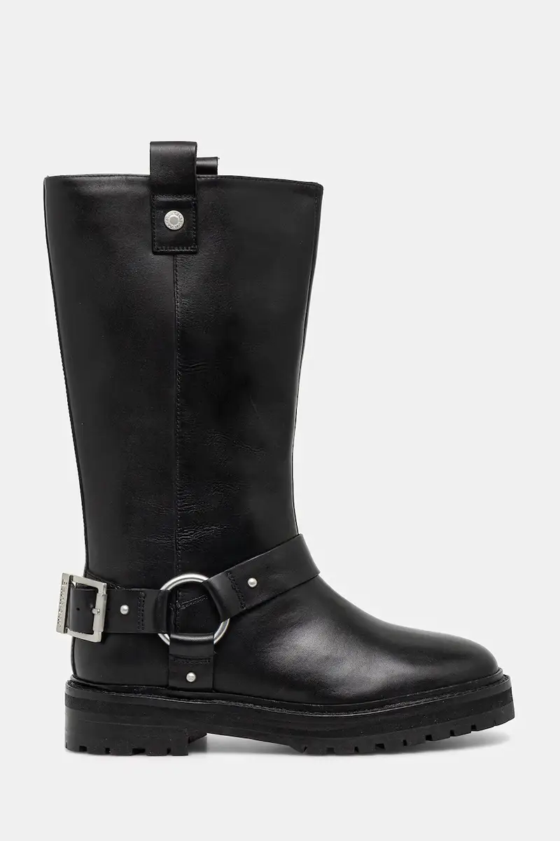 stivali in pelle Freya donna colore nero LFO0779BK91