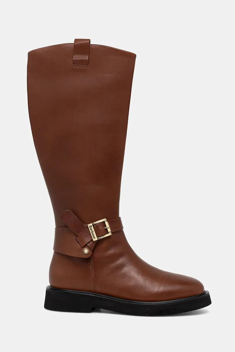 stivali in pelle Theodora colore marrone LFO0783BR39 miniatura 2