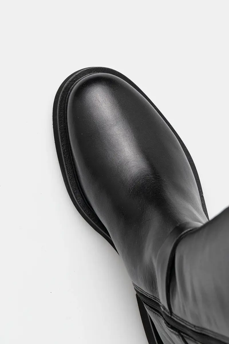 stivali in pelle Theodora donna colore nero LFO0783BK91 miniatura 5