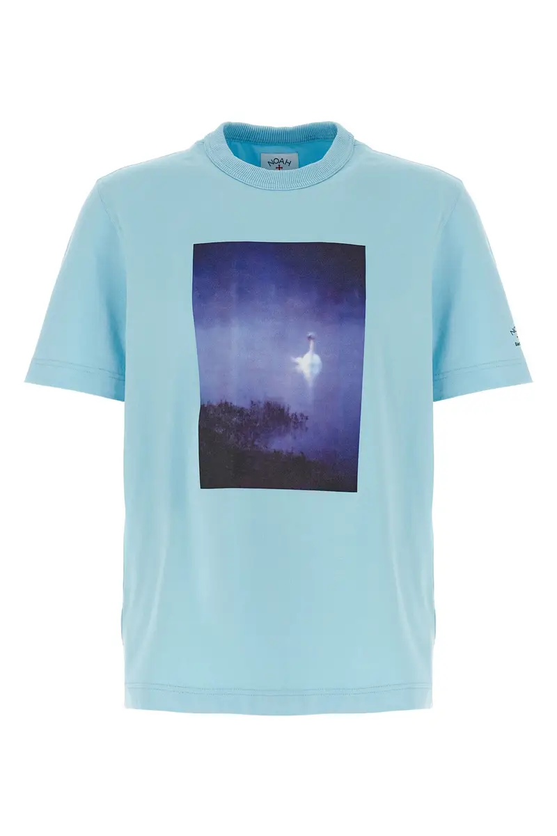 T-Shirt Archive Swan Barbour X Noah Azzurro