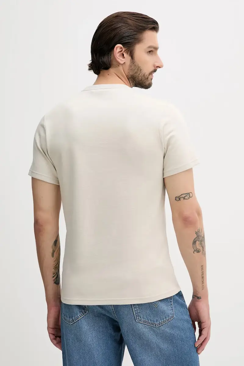 Barbour T-shirt Uomo Beige 3570447 miniatura 3