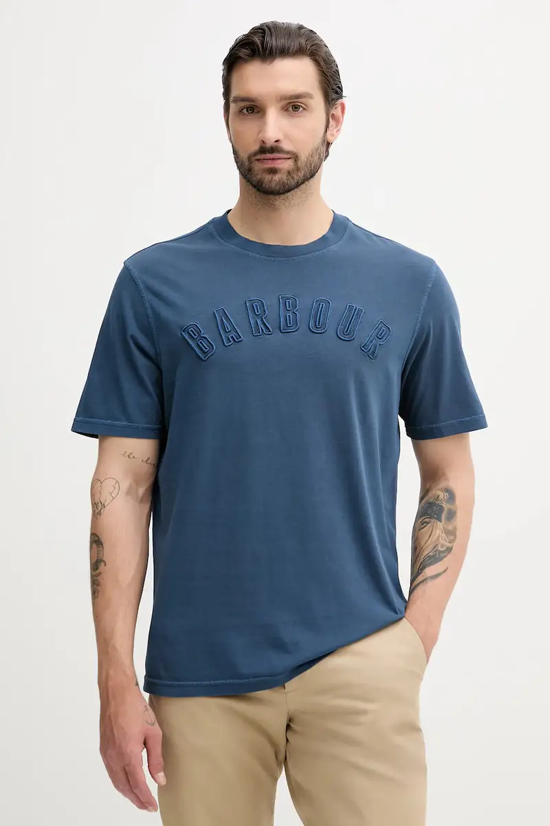 Barbour T-shirt Uomo Blu 3592309
