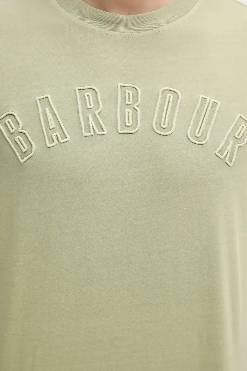 Barbour T-shirt Uomo Verde 3669025 miniatura 5