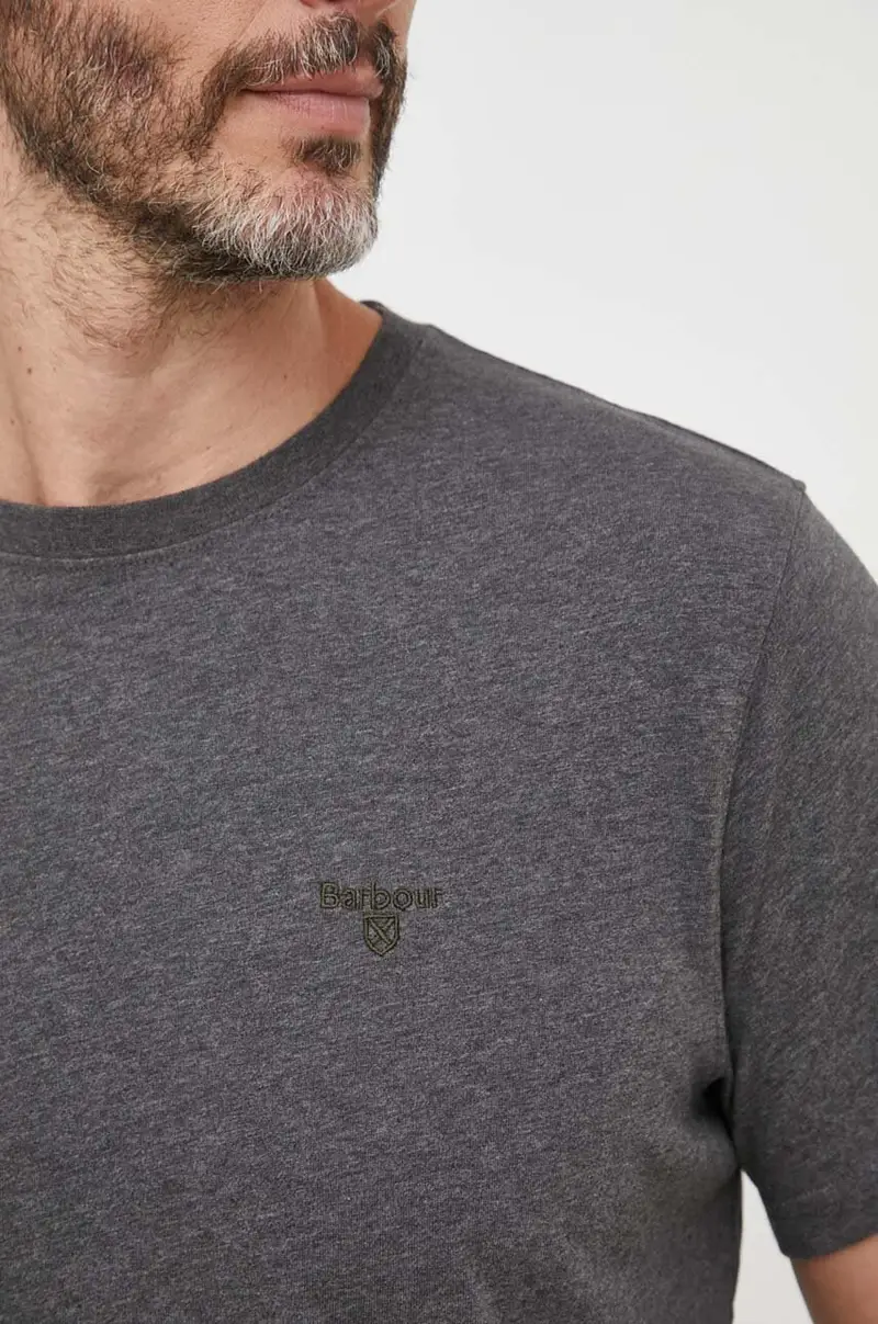 Barbour T-shirt Grigio 3424475 miniatura 5