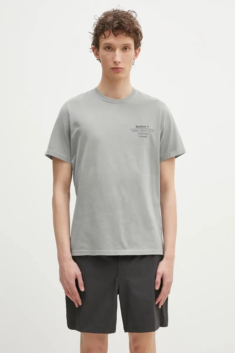 Barbour T-shirt Uomo Grigio 2248958