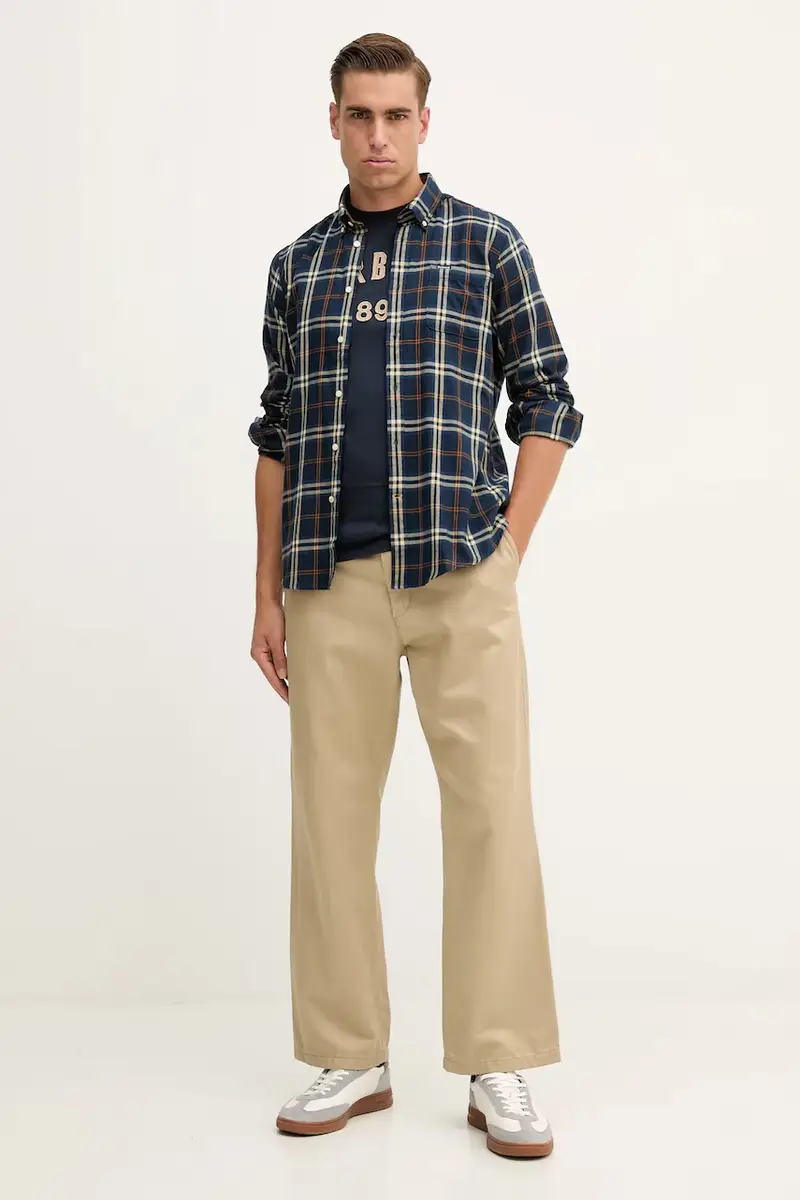 Barbour T-shirt Uomo Blu 3593838 miniatura 2