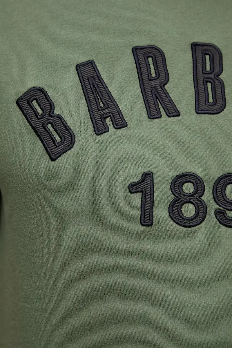 Barbour T-shirt Uomo Verde 3669457 miniatura 5