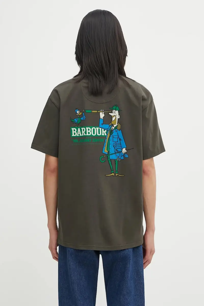 Barbour T-shirt Uomo Verde 2262032