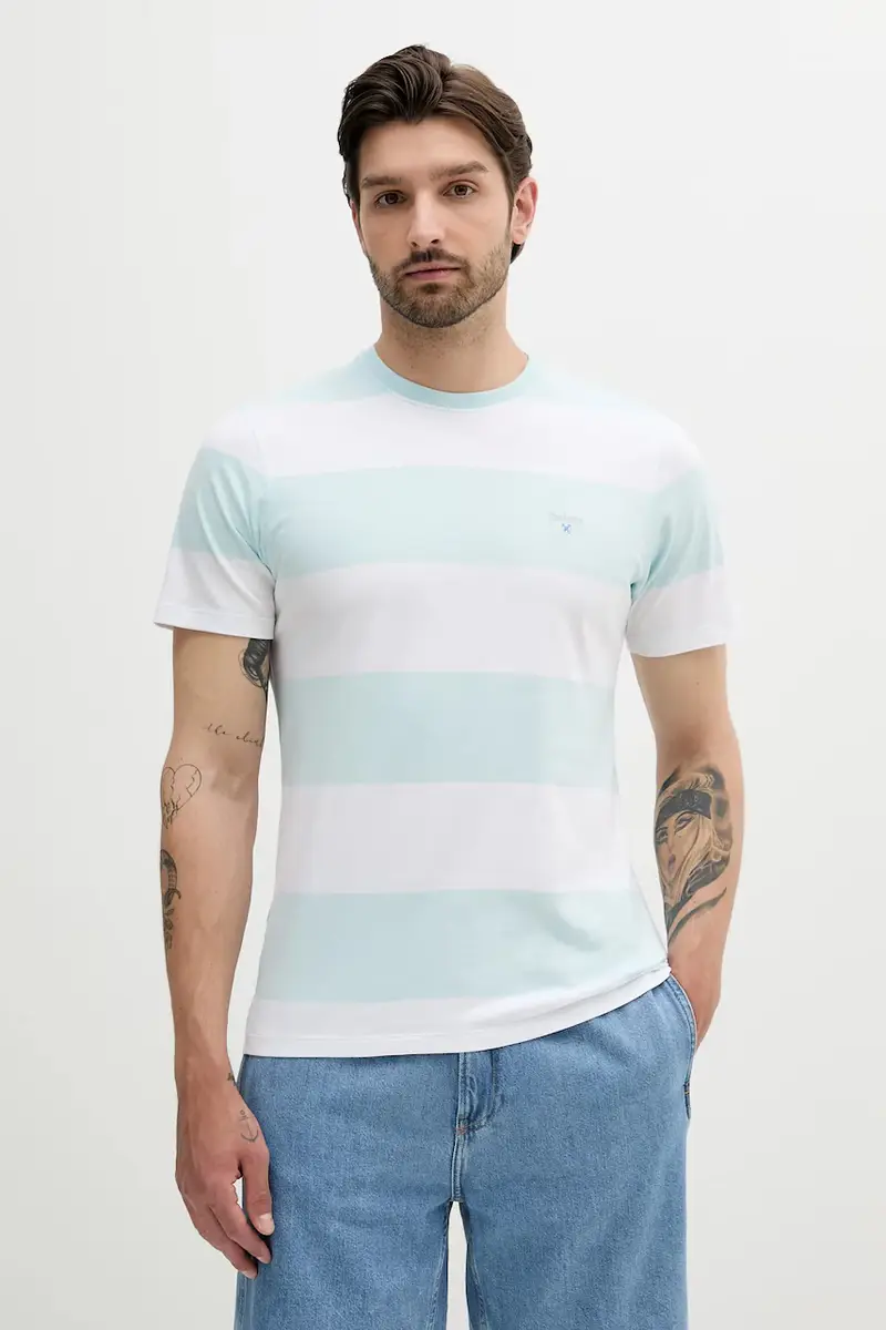 Barbour T-shirt Uomo Turchese 2808786