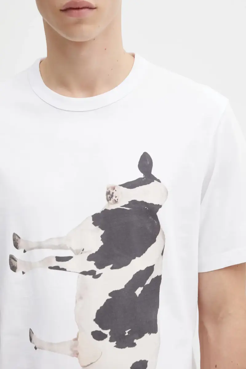 Barbour T-shirt Uomo Bianco 3171161 miniatura 4