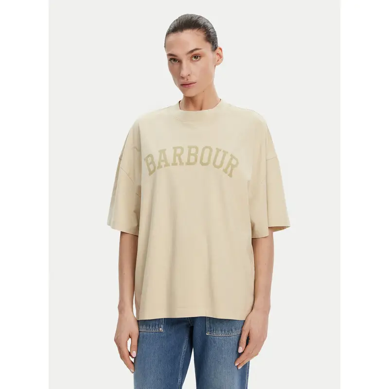 Barbour T-shirt Beige 3928428